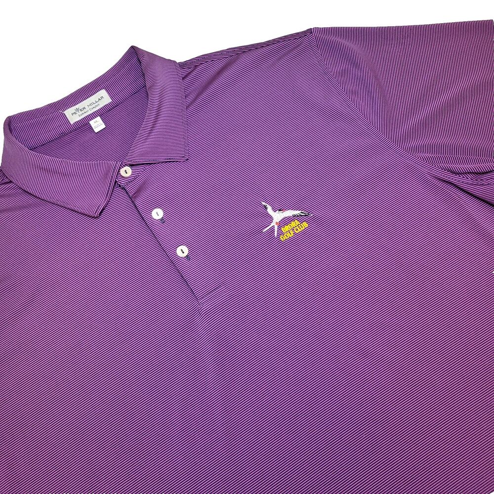 Peter Millar Summer Comfort Men's XL Brora Golf Club Scottland Performance Polo